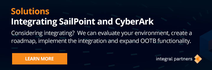 Integrating SailPoint CyberArk